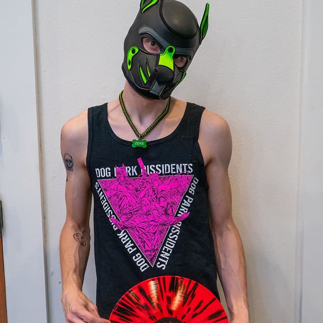Pink and Black Album Art Tanktop